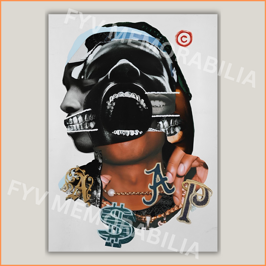 ASAP Rocky Poster Wall Art Design Hip Hop Rap