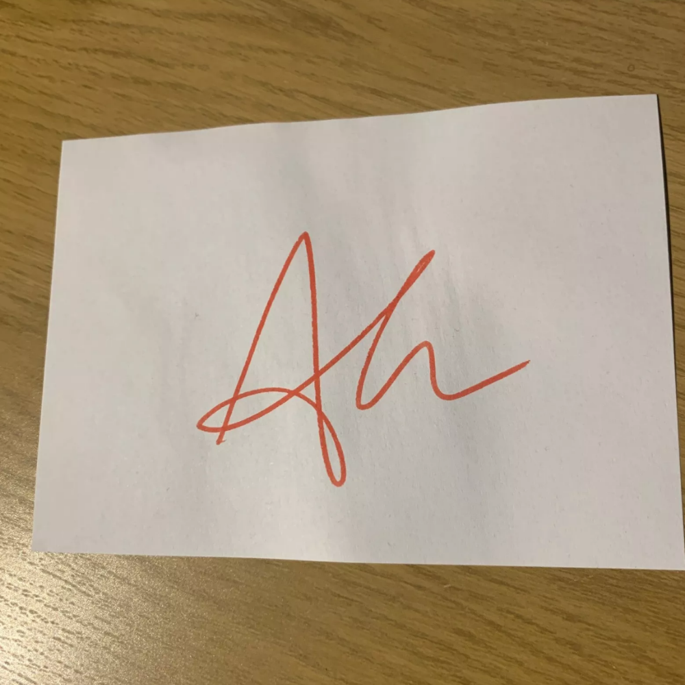 Alex Turner Authentic Hand Signed Autograph + COA