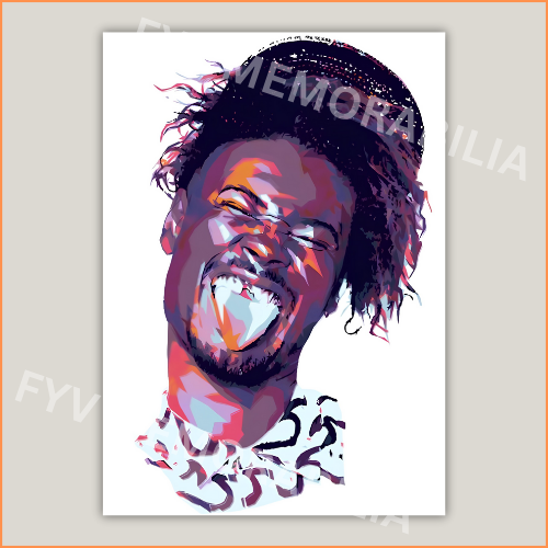 Danny Brown Poster Wall Art Design Hip Hop Rap