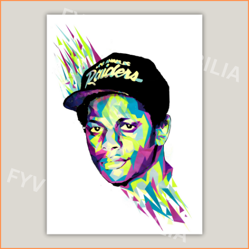 Eazy E Poster Wall Art Design Hip Hop Rap