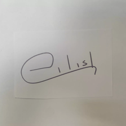 Billie Eilish Authentic Hand Signed Autograph + COA