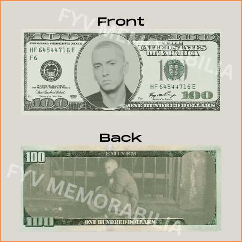 Eminem Custom Cash Design Digital File Download Printable