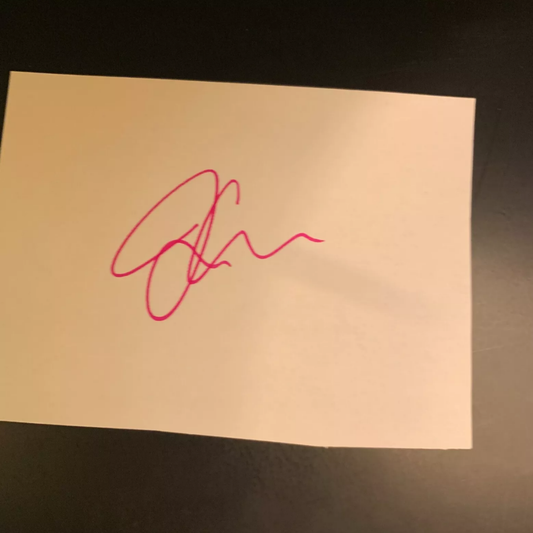 Jennifer Aniston Authentic Hand Signed Autograph + COA