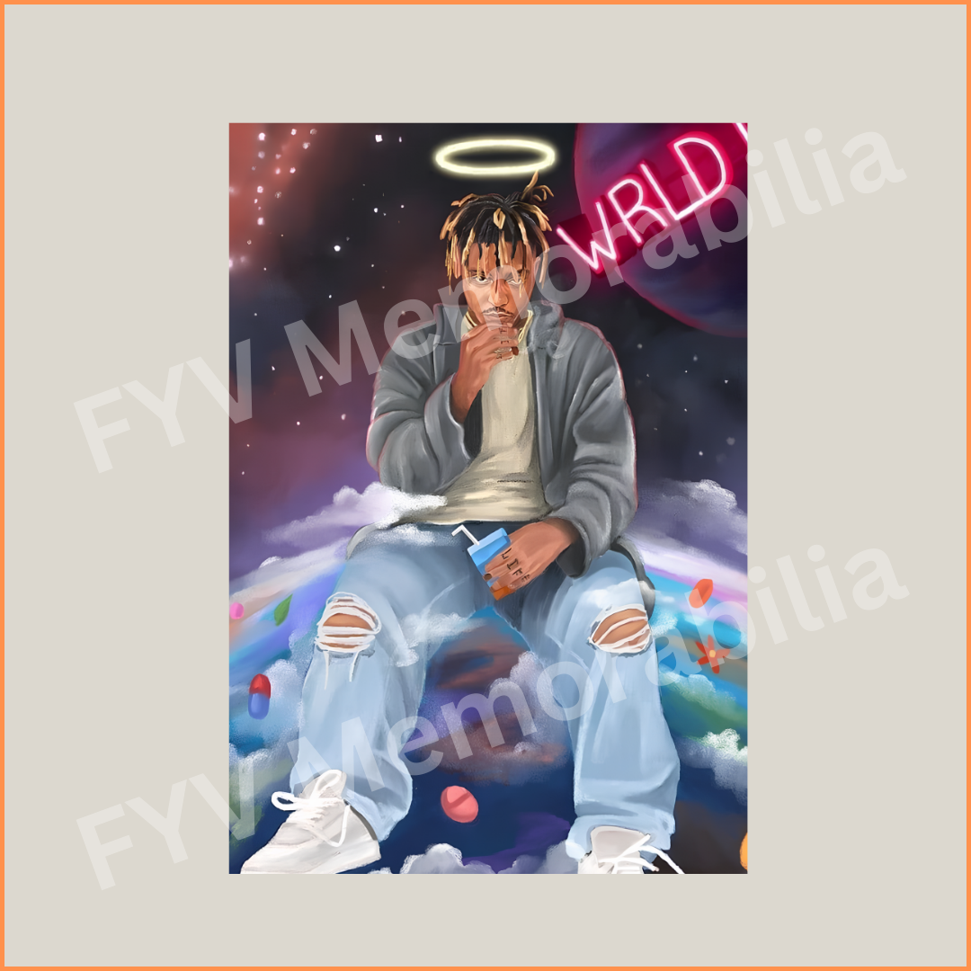 Juice WRLD Design Digital File Download Printable