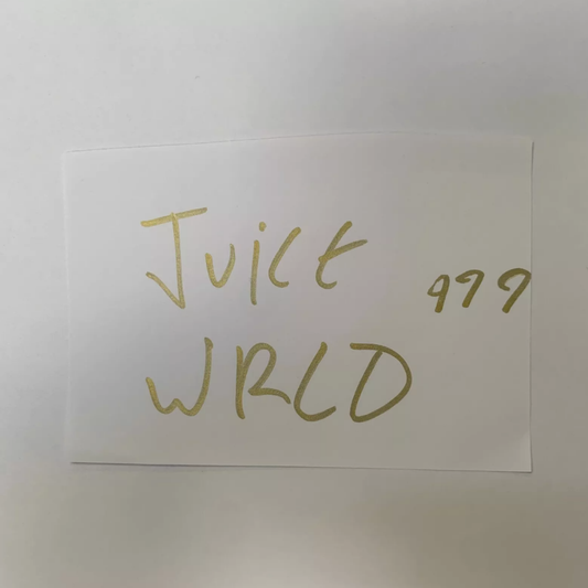 Juice WRLD Authentic Hand Signed Autograph + COA