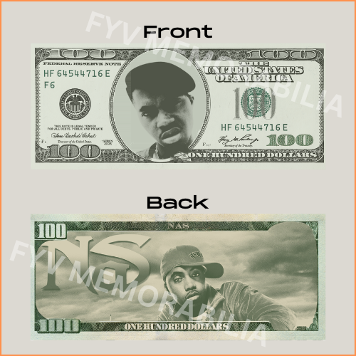 Nas Custom Cash Design Digital File Download Printable