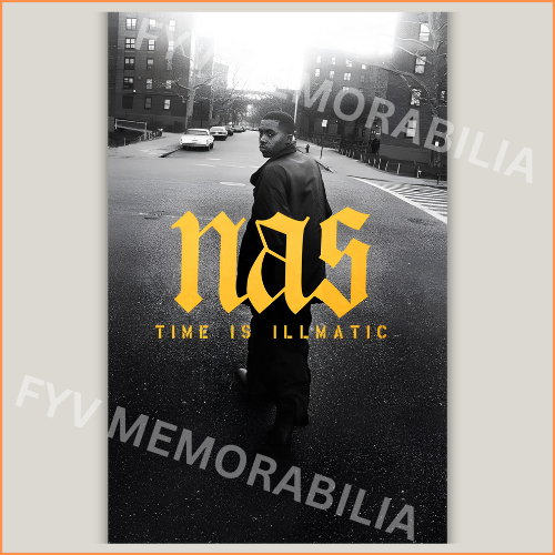 Nas Poster Wall Art Design Hip Hop Rap