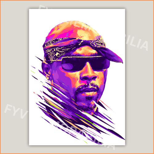 Nate Dogg Poster Wall Art Design Hip Hop Rap