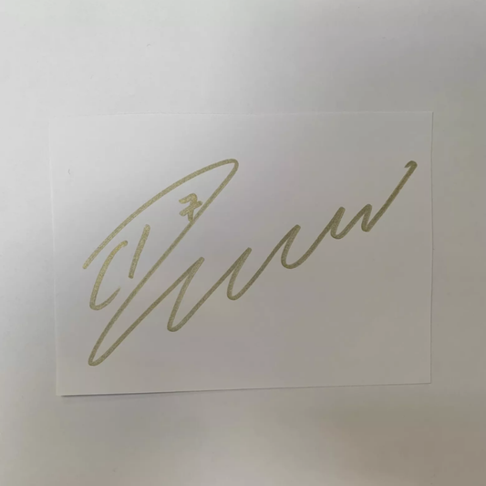 Cristiano Ronaldo Authentic Hand Signed Autograph + COA