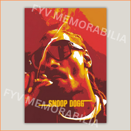 Snoop Dogg Poster Wall Art Design Hip Hop Rap