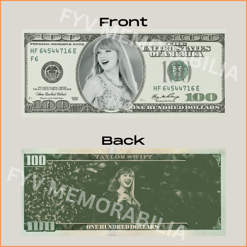 Taylor Swift Custom Cash Design Digital File Download Printable