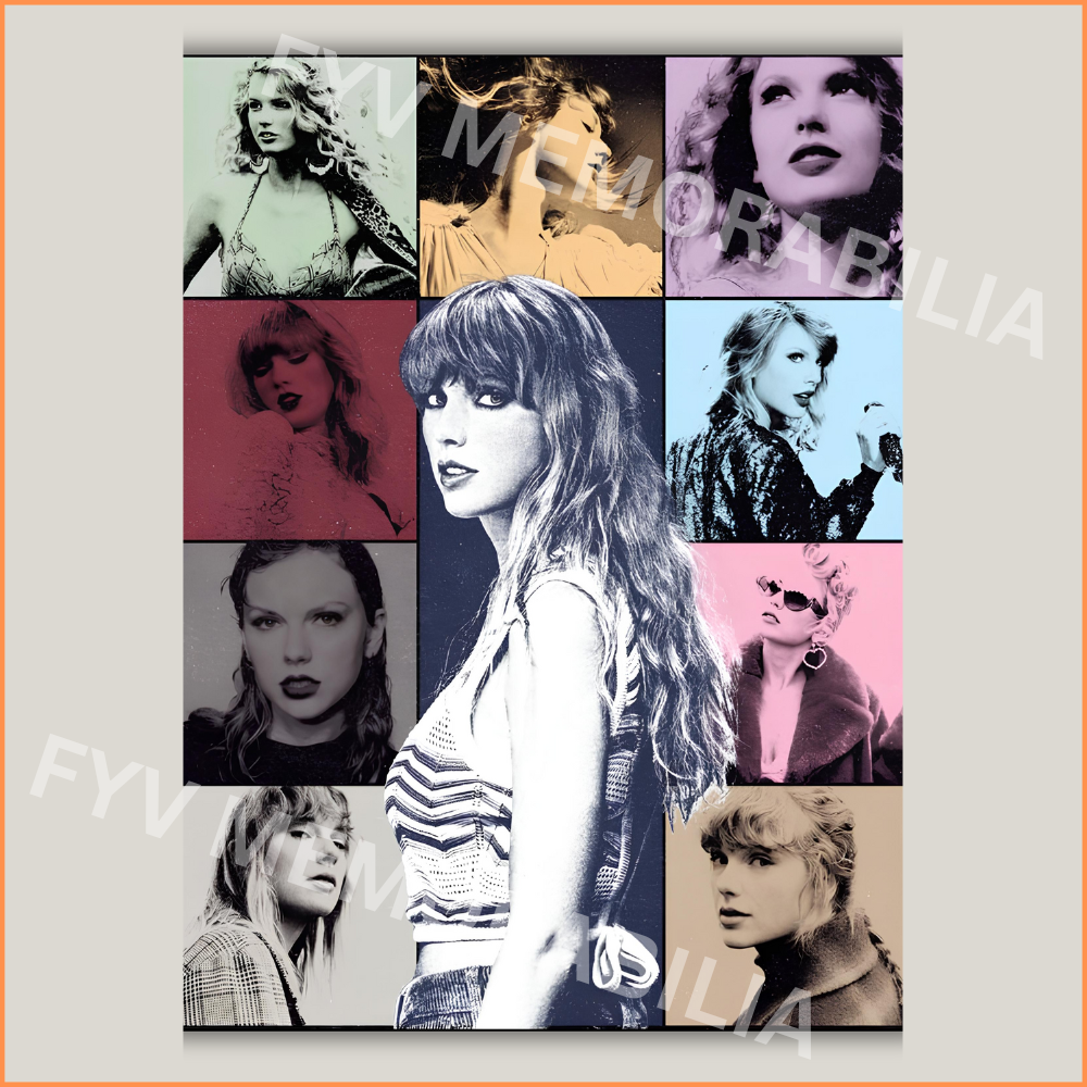 Taylor Swift Poster Wall Art Design Hip Hop Rap