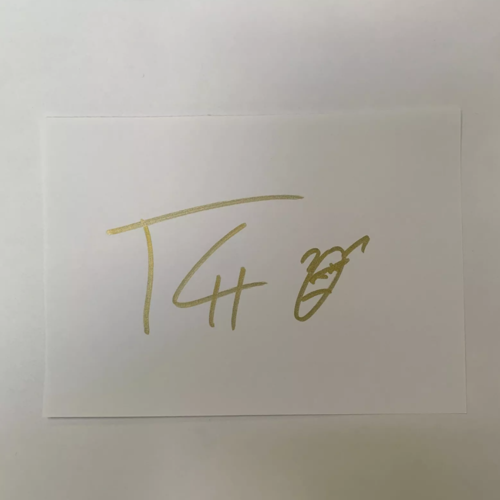 Travis Scott Authentic Hand Signed Autograph + COA