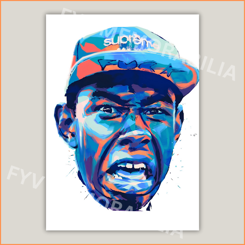 Tyler, The Creator Poster Wall Art Design Hip Hop Rap