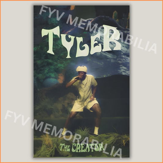 Tyler, The Creator Poster Wall Art Design Hip Hop Rap