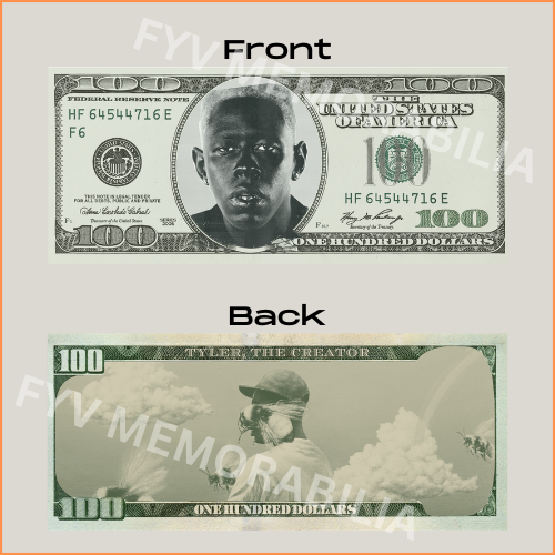 Tyler, The Creator Custom Cash Design Digital File Download Printable