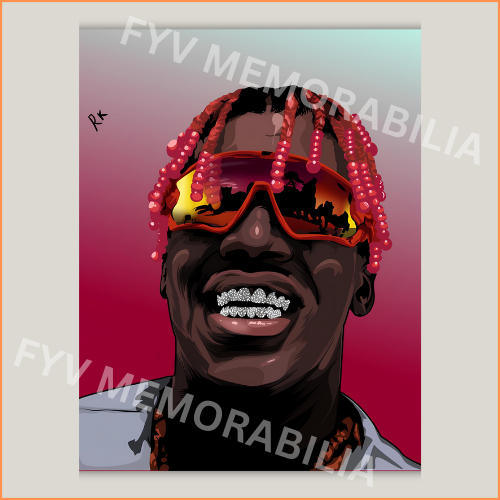 Lil Yachty Poster Wall Art Design Hip Hop Rap